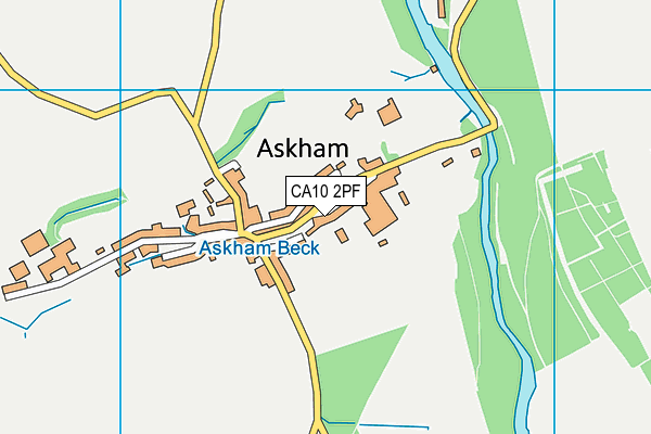Askham Outdoor Swimming Pool map (CA10 2PF) - OS VectorMap District (Ordnance Survey)