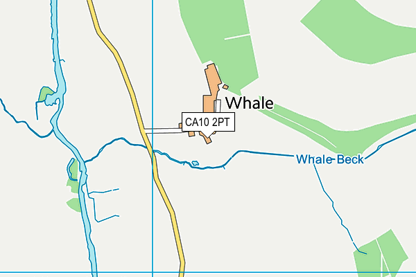 CA10 2PT map - OS VectorMap District (Ordnance Survey)