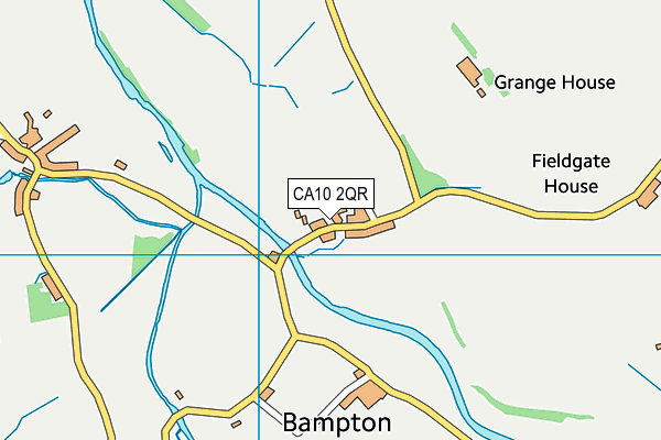 CA10 2QR map - OS VectorMap District (Ordnance Survey)