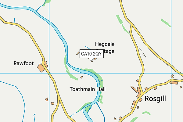 CA10 2QY map - OS VectorMap District (Ordnance Survey)