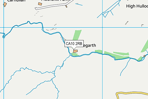 CA10 2RB map - OS VectorMap District (Ordnance Survey)