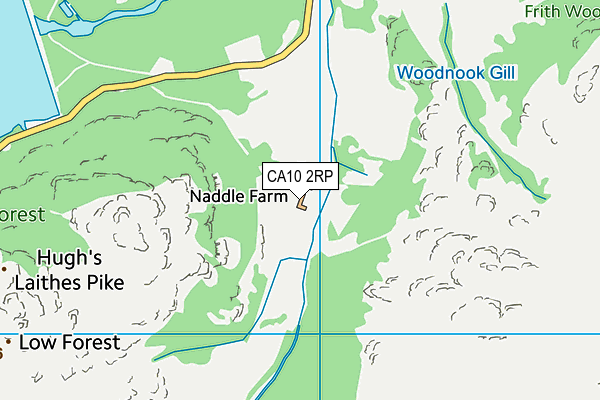 CA10 2RP map - OS VectorMap District (Ordnance Survey)