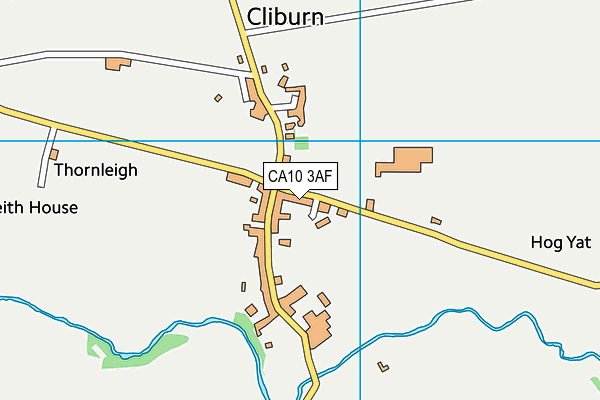 CA10 3AF map - OS VectorMap District (Ordnance Survey)