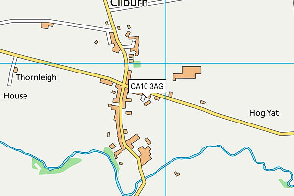 CA10 3AG map - OS VectorMap District (Ordnance Survey)