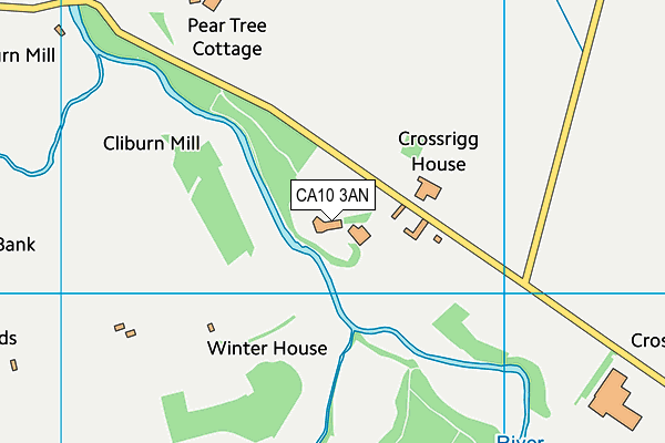 CA10 3AN map - OS VectorMap District (Ordnance Survey)