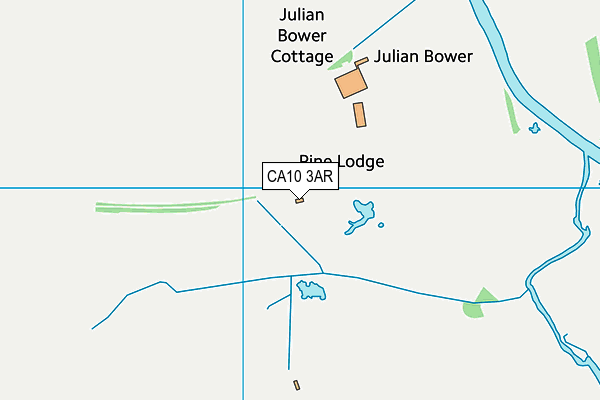 CA10 3AR map - OS VectorMap District (Ordnance Survey)