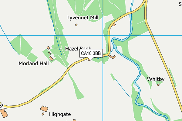 CA10 3BB map - OS VectorMap District (Ordnance Survey)