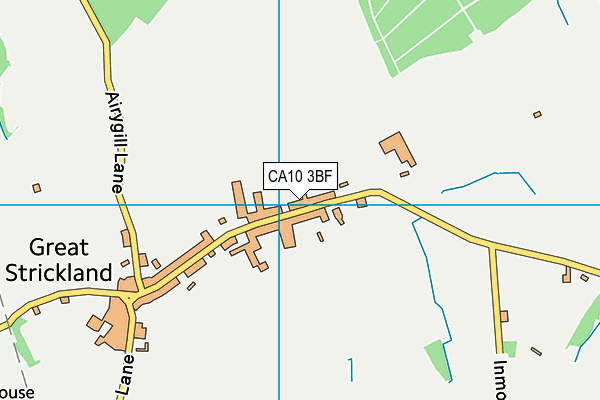 CA10 3BF map - OS VectorMap District (Ordnance Survey)