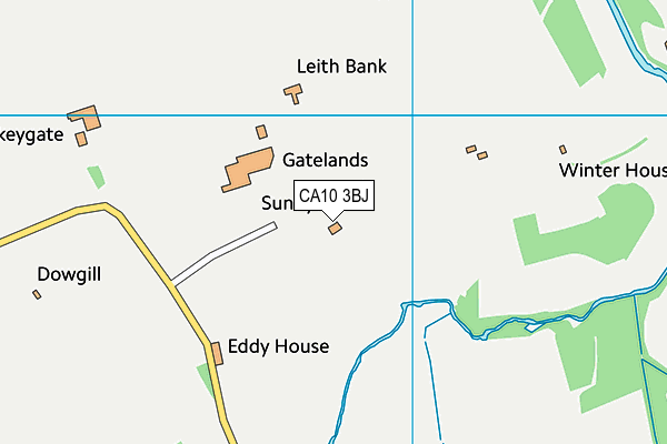 CA10 3BJ map - OS VectorMap District (Ordnance Survey)