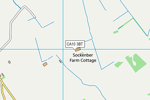 CA10 3BT map - OS VectorMap District (Ordnance Survey)