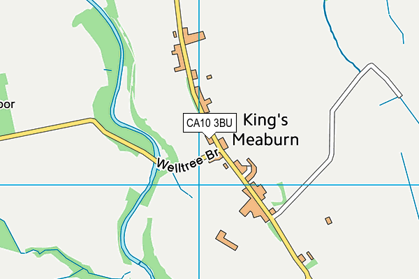 CA10 3BU map - OS VectorMap District (Ordnance Survey)