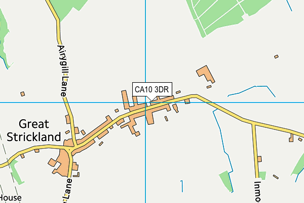 CA10 3DR map - OS VectorMap District (Ordnance Survey)