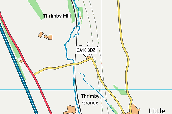 CA10 3DZ map - OS VectorMap District (Ordnance Survey)