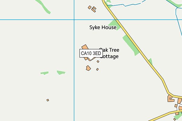 CA10 3ED map - OS VectorMap District (Ordnance Survey)