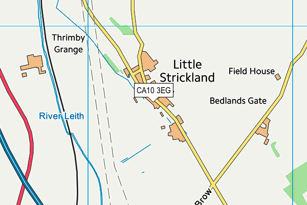 CA10 3EG map - OS VectorMap District (Ordnance Survey)