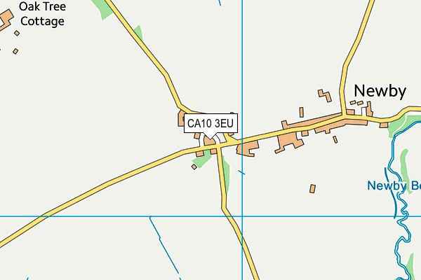 CA10 3EU map - OS VectorMap District (Ordnance Survey)