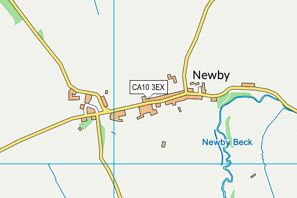 CA10 3EX map - OS VectorMap District (Ordnance Survey)