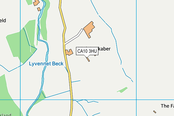 CA10 3HU map - OS VectorMap District (Ordnance Survey)