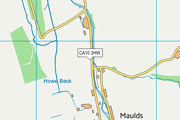 CA10 3HW map - OS VectorMap District (Ordnance Survey)