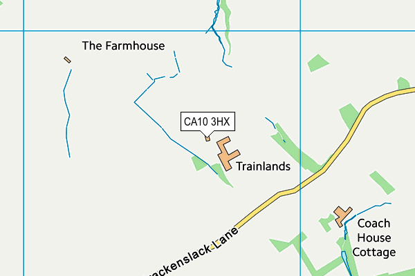 CA10 3HX map - OS VectorMap District (Ordnance Survey)