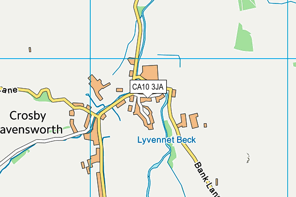 CA10 3JA map - OS VectorMap District (Ordnance Survey)