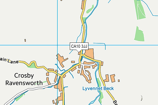 CA10 3JJ map - OS VectorMap District (Ordnance Survey)