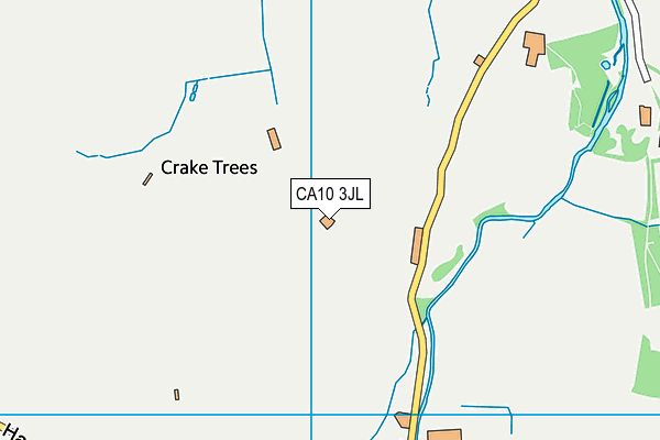 CA10 3JL map - OS VectorMap District (Ordnance Survey)