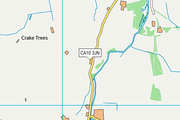 CA10 3JN map - OS VectorMap District (Ordnance Survey)