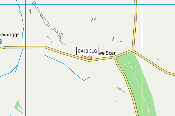 CA10 3LG map - OS VectorMap District (Ordnance Survey)