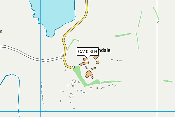 CA10 3LH map - OS VectorMap District (Ordnance Survey)