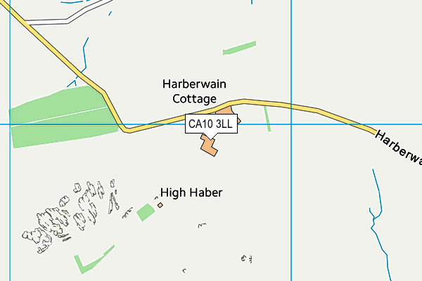 CA10 3LL map - OS VectorMap District (Ordnance Survey)