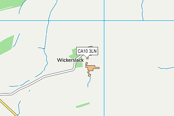CA10 3LN map - OS VectorMap District (Ordnance Survey)