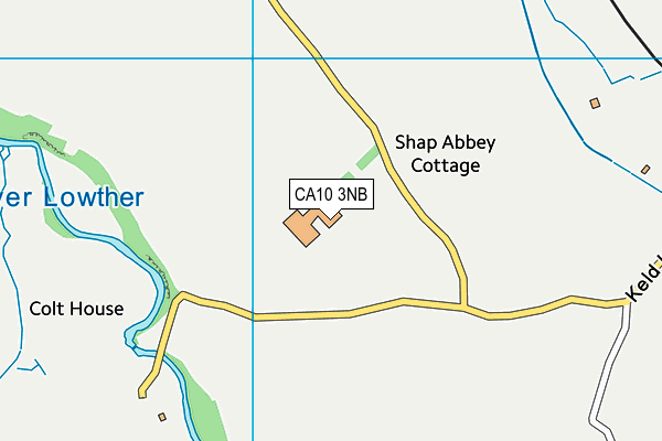 CA10 3NB map - OS VectorMap District (Ordnance Survey)
