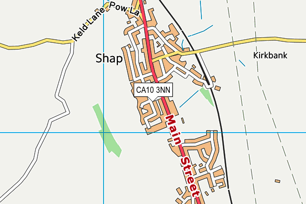 CA10 3NN map - OS VectorMap District (Ordnance Survey)