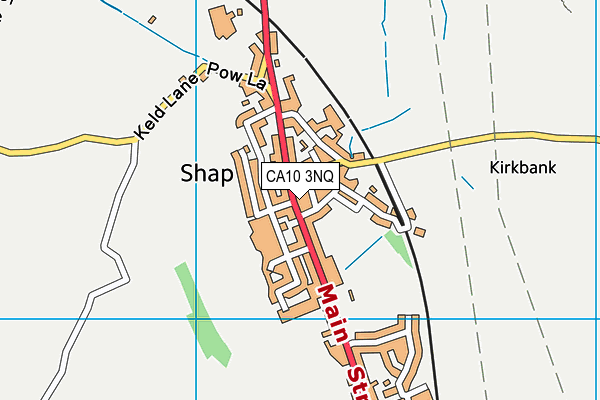 CA10 3NQ map - OS VectorMap District (Ordnance Survey)