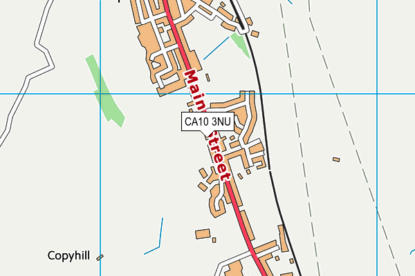 CA10 3NU map - OS VectorMap District (Ordnance Survey)