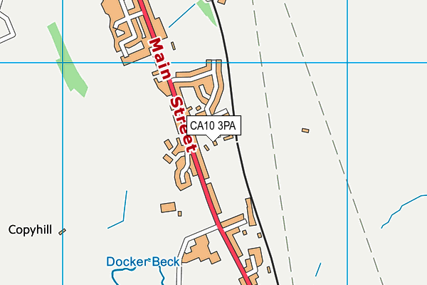 CA10 3PA map - OS VectorMap District (Ordnance Survey)