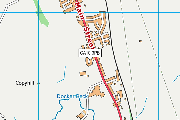 CA10 3PB map - OS VectorMap District (Ordnance Survey)