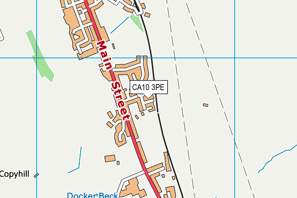 CA10 3PE map - OS VectorMap District (Ordnance Survey)