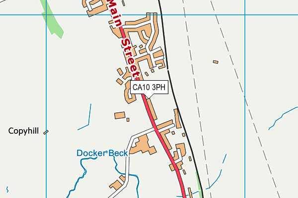 CA10 3PH map - OS VectorMap District (Ordnance Survey)
