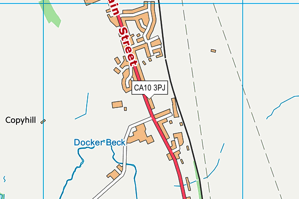 CA10 3PJ map - OS VectorMap District (Ordnance Survey)