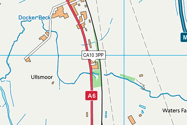 CA10 3PP map - OS VectorMap District (Ordnance Survey)