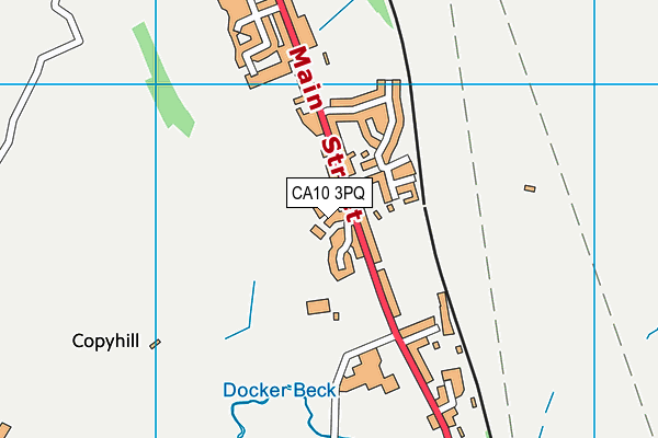 CA10 3PQ map - OS VectorMap District (Ordnance Survey)