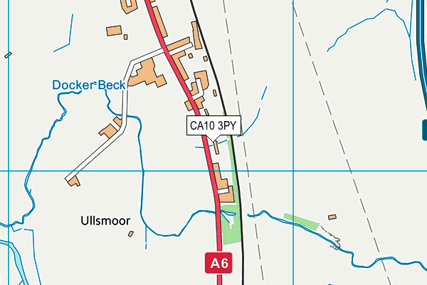 CA10 3PY map - OS VectorMap District (Ordnance Survey)