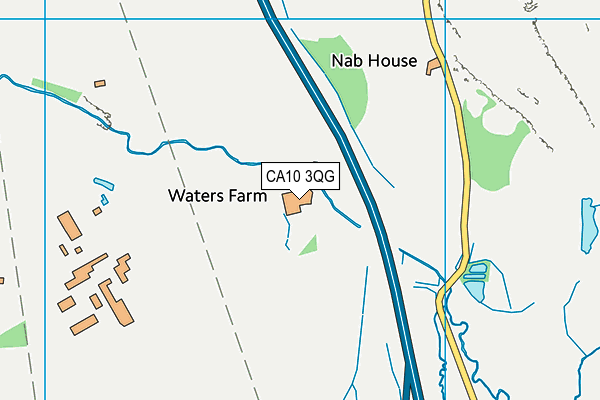 CA10 3QG map - OS VectorMap District (Ordnance Survey)