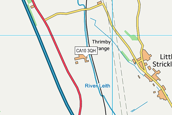 CA10 3QH map - OS VectorMap District (Ordnance Survey)