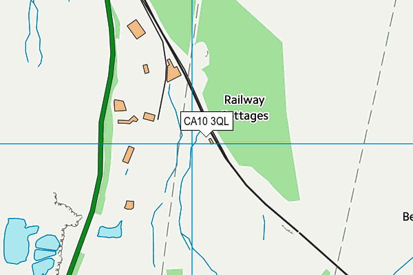 CA10 3QL map - OS VectorMap District (Ordnance Survey)