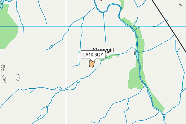 CA10 3QY map - OS VectorMap District (Ordnance Survey)