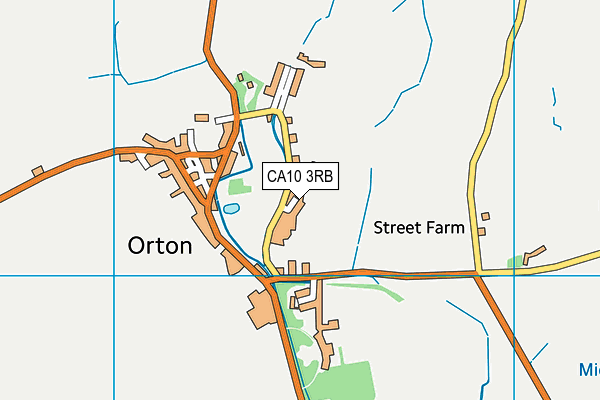 CA10 3RB map - OS VectorMap District (Ordnance Survey)