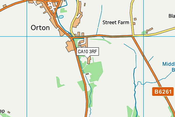 CA10 3RF map - OS VectorMap District (Ordnance Survey)